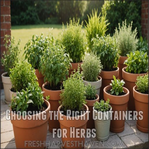 Choosing The Right Containers for Herbs