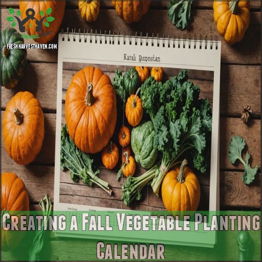 Creating a Fall Vegetable Planting Calendar