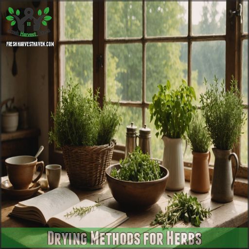 Drying Methods for Herbs