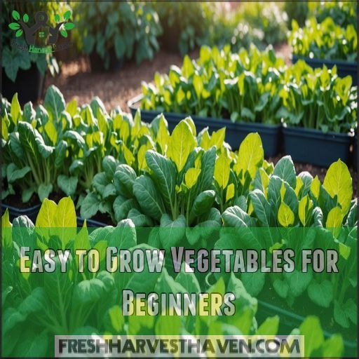 Easy to Grow Vegetables for Beginners