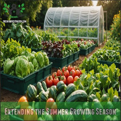 Extending The Summer Growing Season