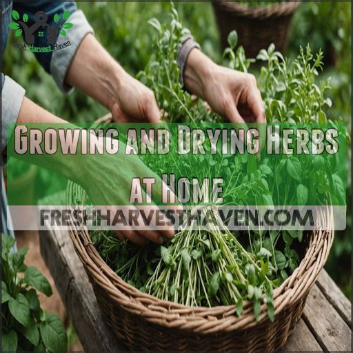 Growing and Drying Herbs at Home