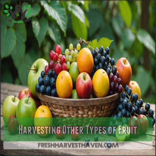 Harvesting Other Types of Fruit