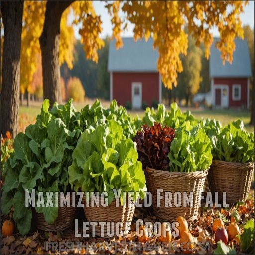 Maximizing Yield From Fall Lettuce Crops