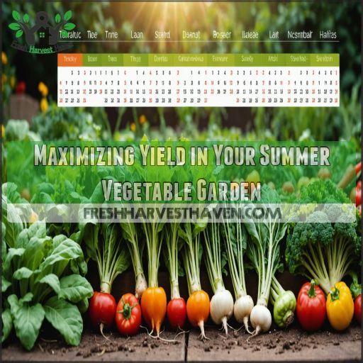 Maximizing Yield in Your Summer Vegetable Garden