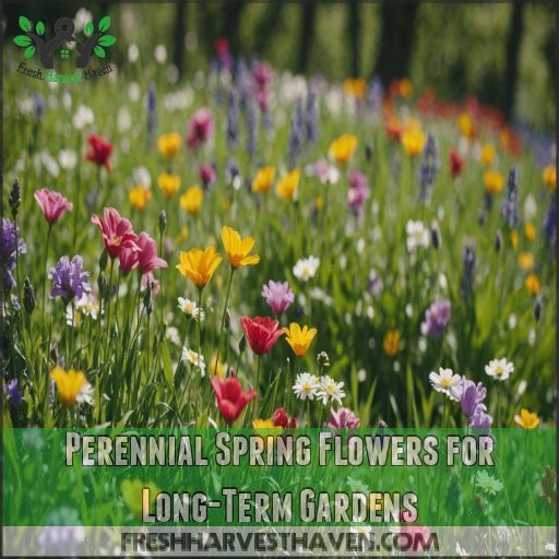 Perennial Spring Flowers for Long-Term Gardens