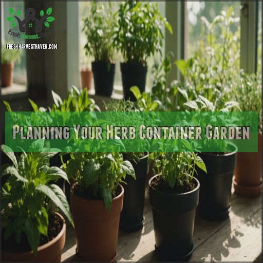 Planning Your Herb Container Garden