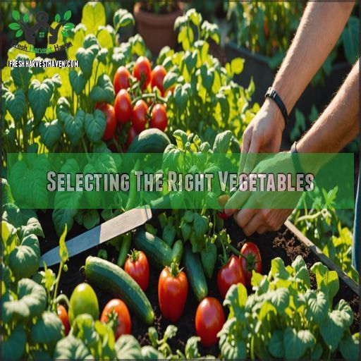 Selecting The Right Vegetables