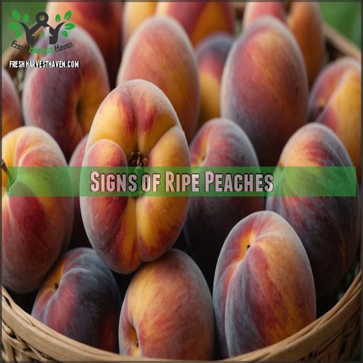 Signs of Ripe Peaches