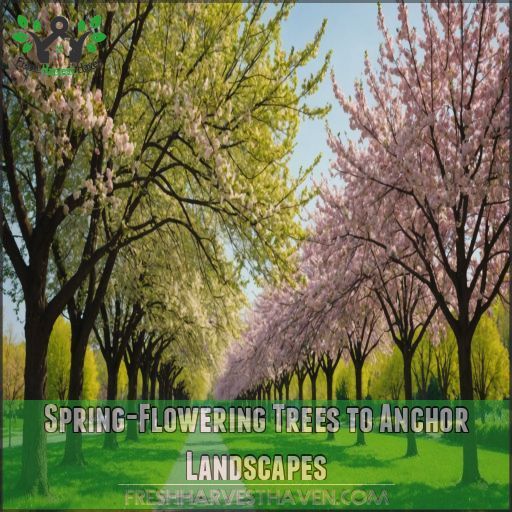 Spring-Flowering Trees to Anchor Landscapes