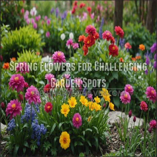 Spring Flowers for Challenging Garden Spots