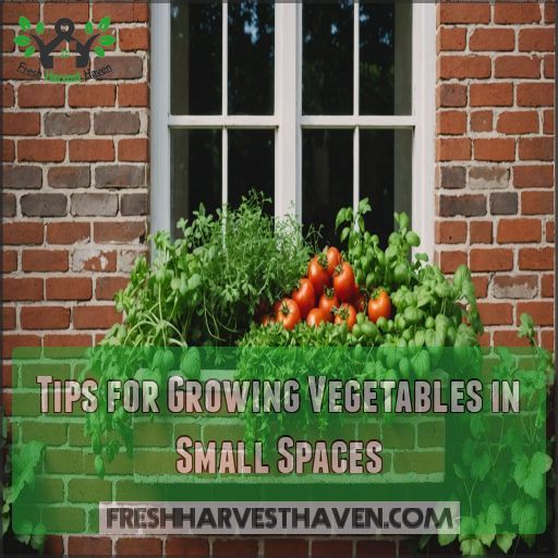 Tips for Growing Vegetables in Small Spaces