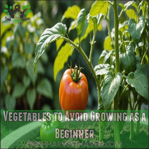 Vegetables to Avoid Growing as a Beginner