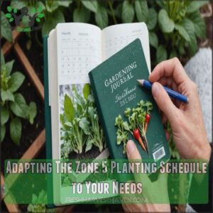 Adapting The Zone 5 Planting Schedule to Your Needs