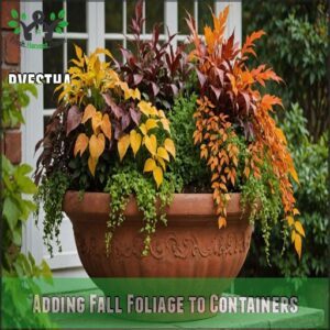 Adding Fall Foliage to Containers