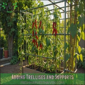 Adding Trellises and Supports