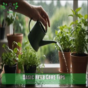 Basic Herb Care Tips