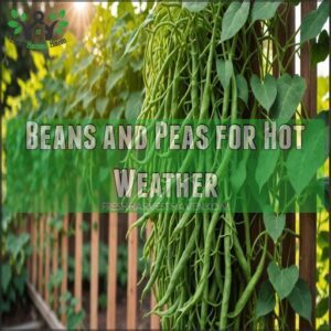 Beans and Peas for Hot Weather