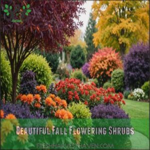 Beautiful Fall Flowering Shrubs