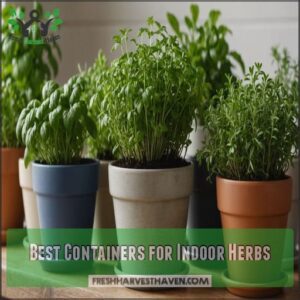 Best Containers for Indoor Herbs