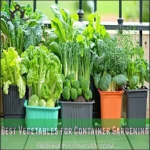 Best Vegetables for Container Gardening