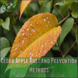 Cedar Apple Rust and Prevention Methods