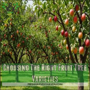 Choosing The Right Fruit Tree Varieties