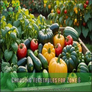 Choosing Vegetables for Zone 6