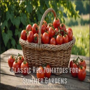 Classic Red Tomatoes for Summer Gardens