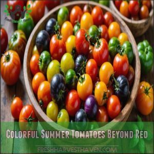 Colorful Summer Tomatoes Beyond Red