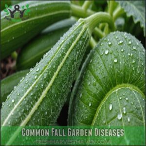 Common Fall Garden Diseases