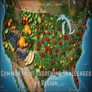 Common Fruit Gardening Challenges by Region