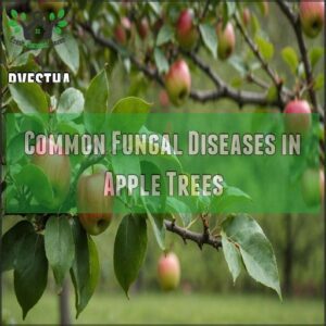 Common Fungal Diseases in Apple Trees