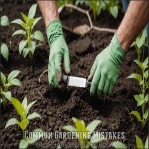 Common Gardening Mistakes