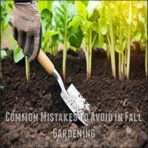 Common Mistakes to Avoid in Fall Gardening