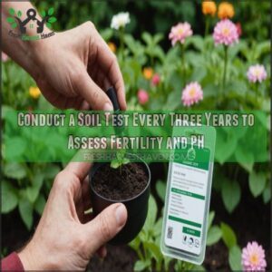 Conduct a Soil Test Every Three Years to Assess Fertility and PH