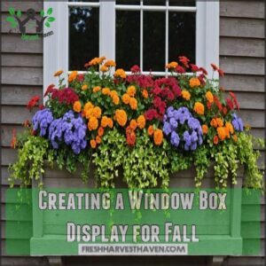 Creating a Window Box Display for Fall