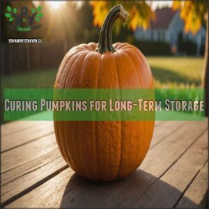 Curing Pumpkins for Long-Term Storage