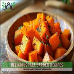 Delicious Fall Garden Recipes