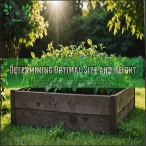 Determining Optimal Size and Height