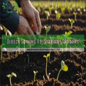 Direct Sowing Vs. Starting Indoors