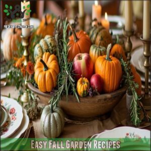 Easy Fall Garden Recipes