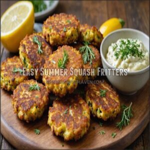 Easy Summer Squash Fritters