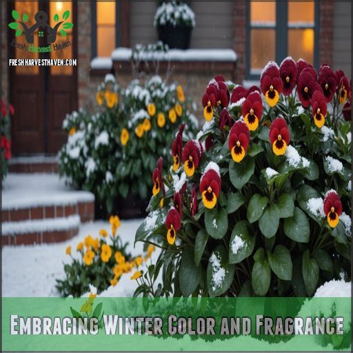 Embracing Winter Color and Fragrance