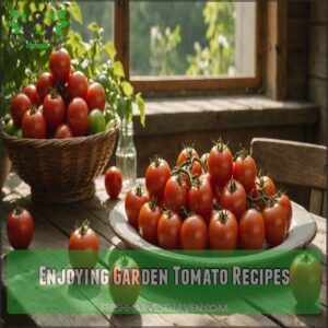 Enjoying Garden Tomato Recipes