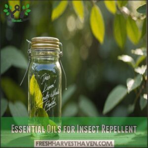 Essential Oils for Insect Repellent