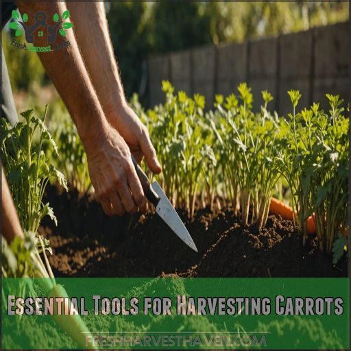 Essential Tools for Harvesting Carrots