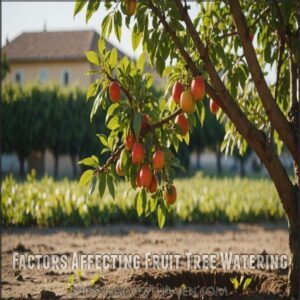 Factors Affecting Fruit Tree Watering