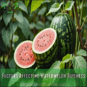 Factors Affecting Watermelon Ripeness