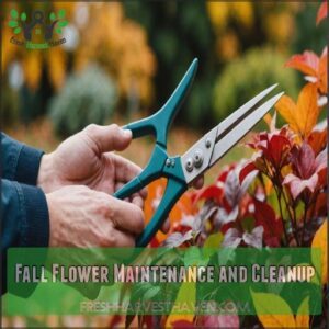 Fall Flower Maintenance and Cleanup